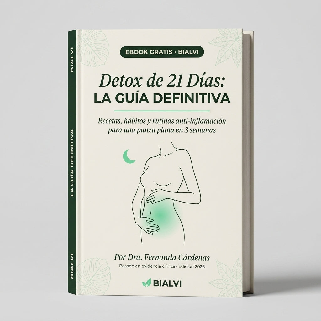 +E-book GRATIS: Detox de 21 Días: La Guía Definitiva para Desinflamar tu Panza