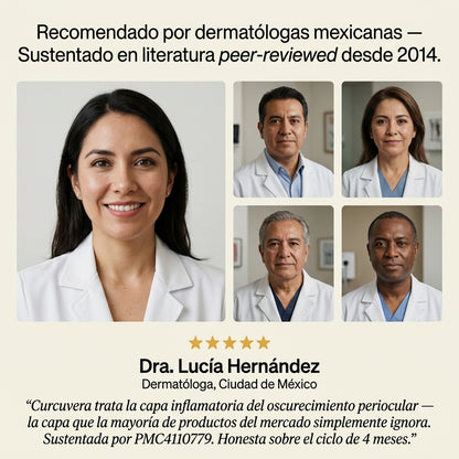 Curcuvera — Bálsamo de Cúrcuma para Contorno de Ojos