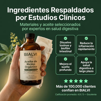 Bialvi Labs — Aceite Ricino Orgánico