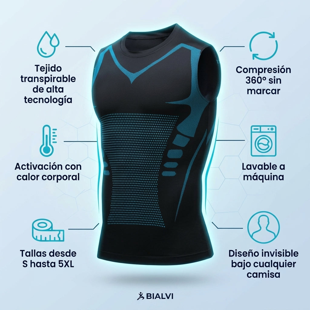 Bialvi — Camiseta con Tecnología Ionic Ice™