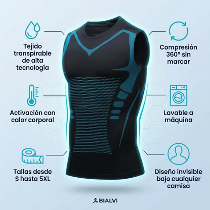 Bialvi — Camiseta con Tecnología Ionic Ice™