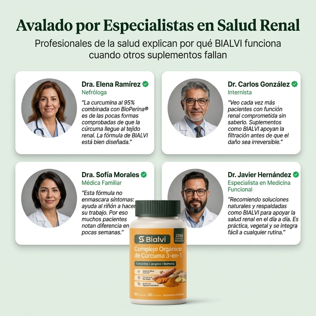 Complejo Renal de Cúrcuma 3 en 1: Limpia tus Filtros y Calma la Urgencia