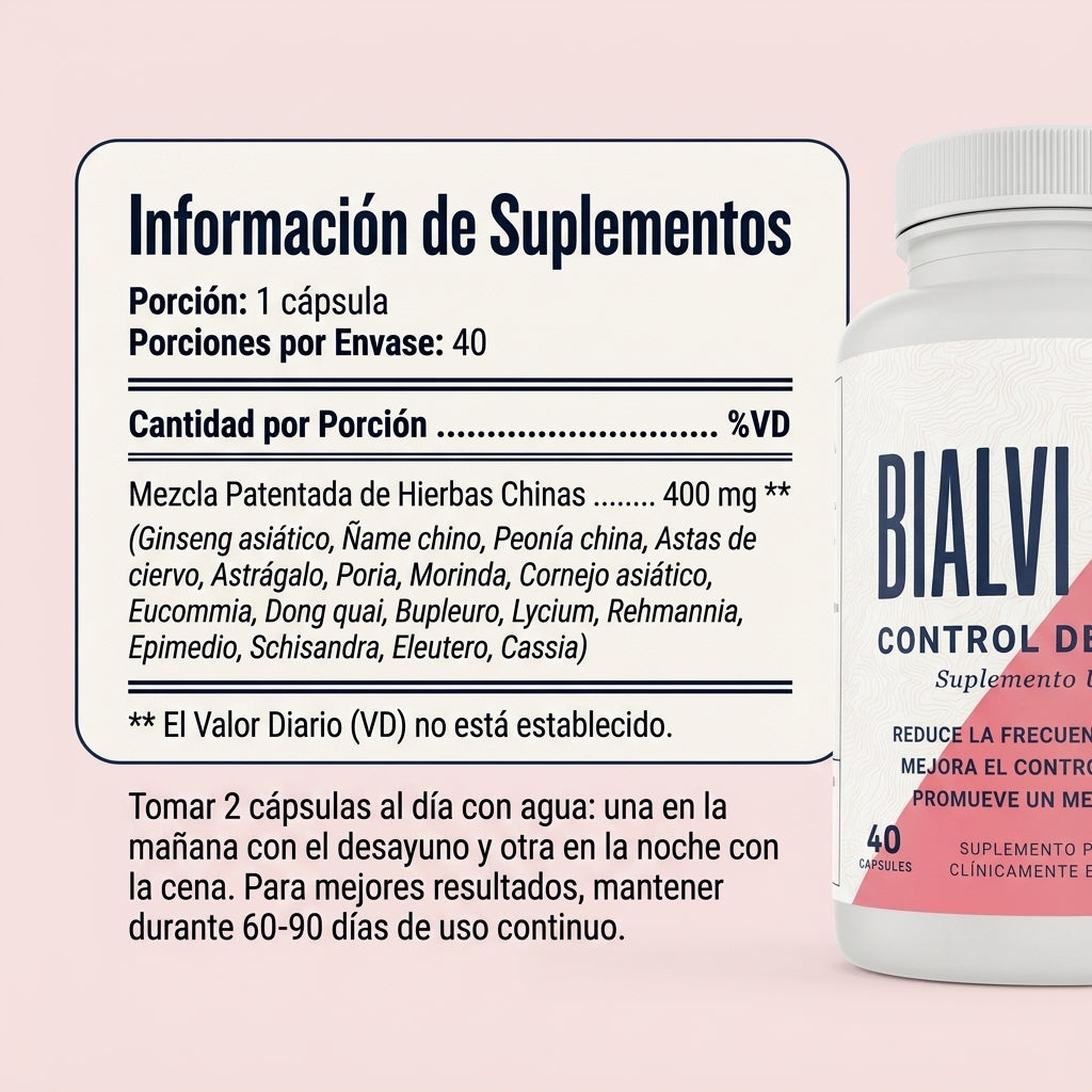 Bialvi Labs - Control de Vejiga