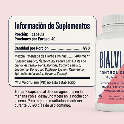 Bialvi Labs - Control de Vejiga