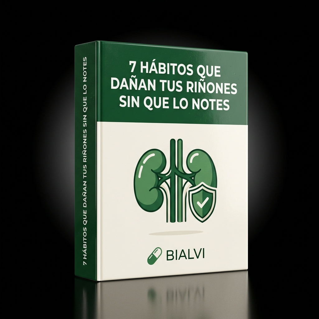 Ebook: 7 hábitos que dañan tus riñones sin que lo notes