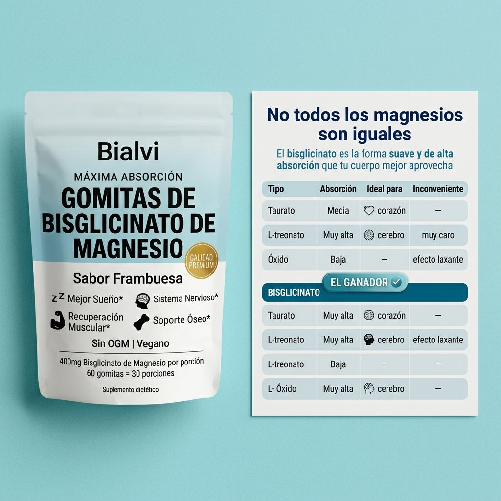Bialvi - Gomas Magnesio