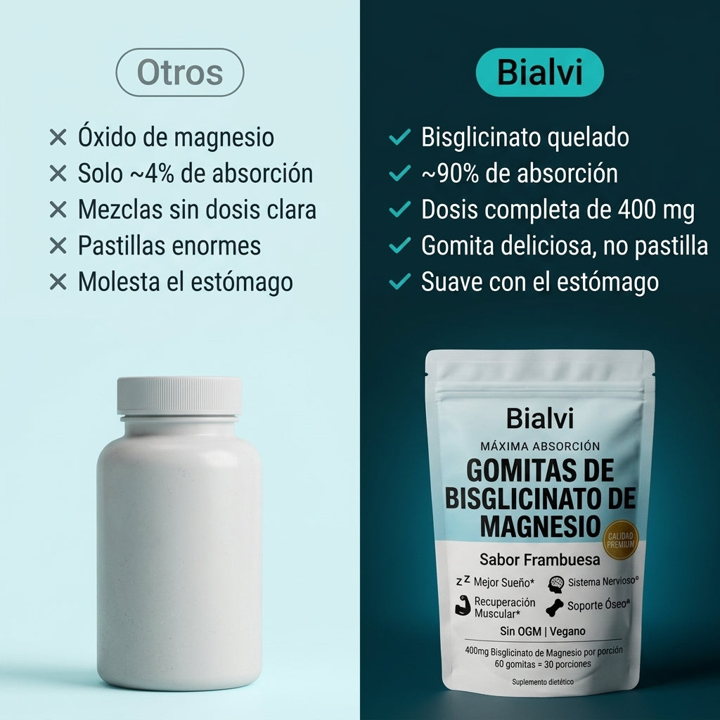 Bialvi - Gomas Magnesio