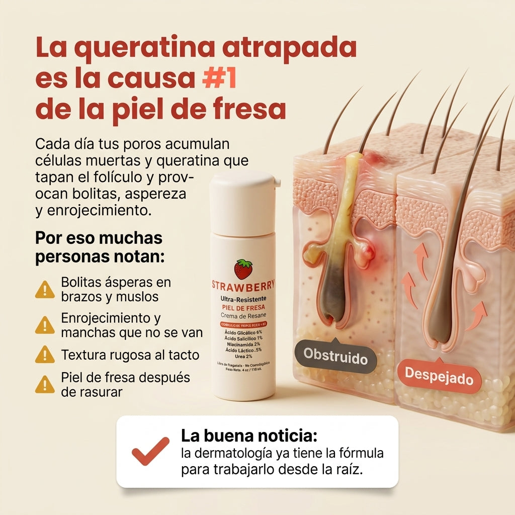 Strawberry - Crema Renovadora Triple Ácido + B3
