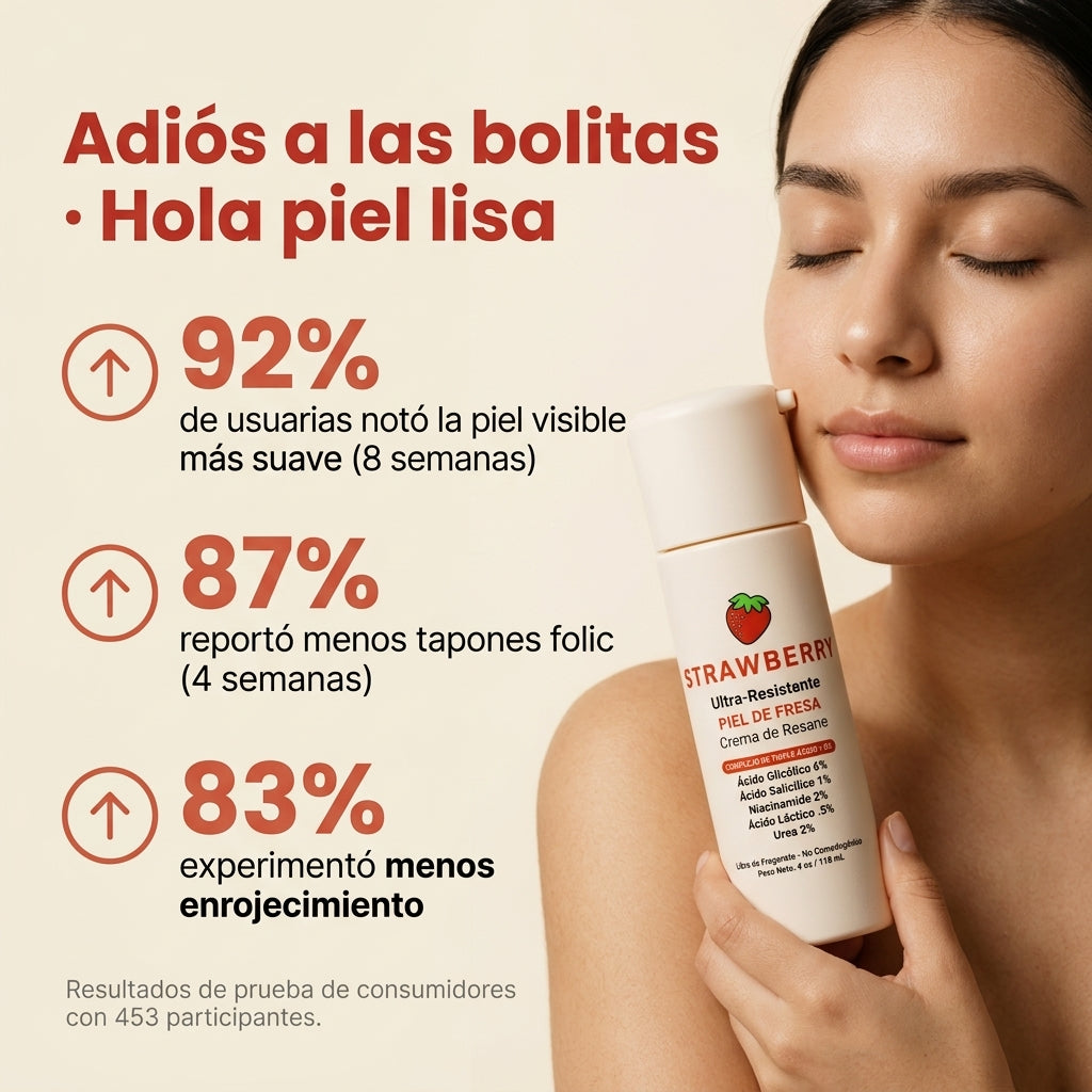 Strawberry - Crema Renovadora Triple Ácido + B3