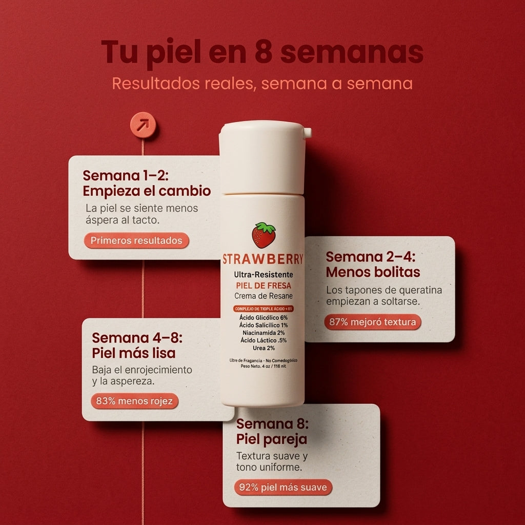 Strawberry - Crema Renovadora Triple Ácido + B3