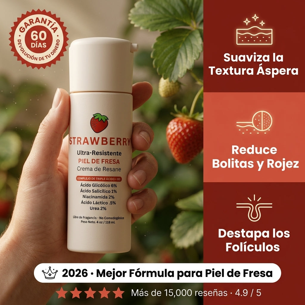 Strawberry - Crema Renovadora Triple Ácido + B3