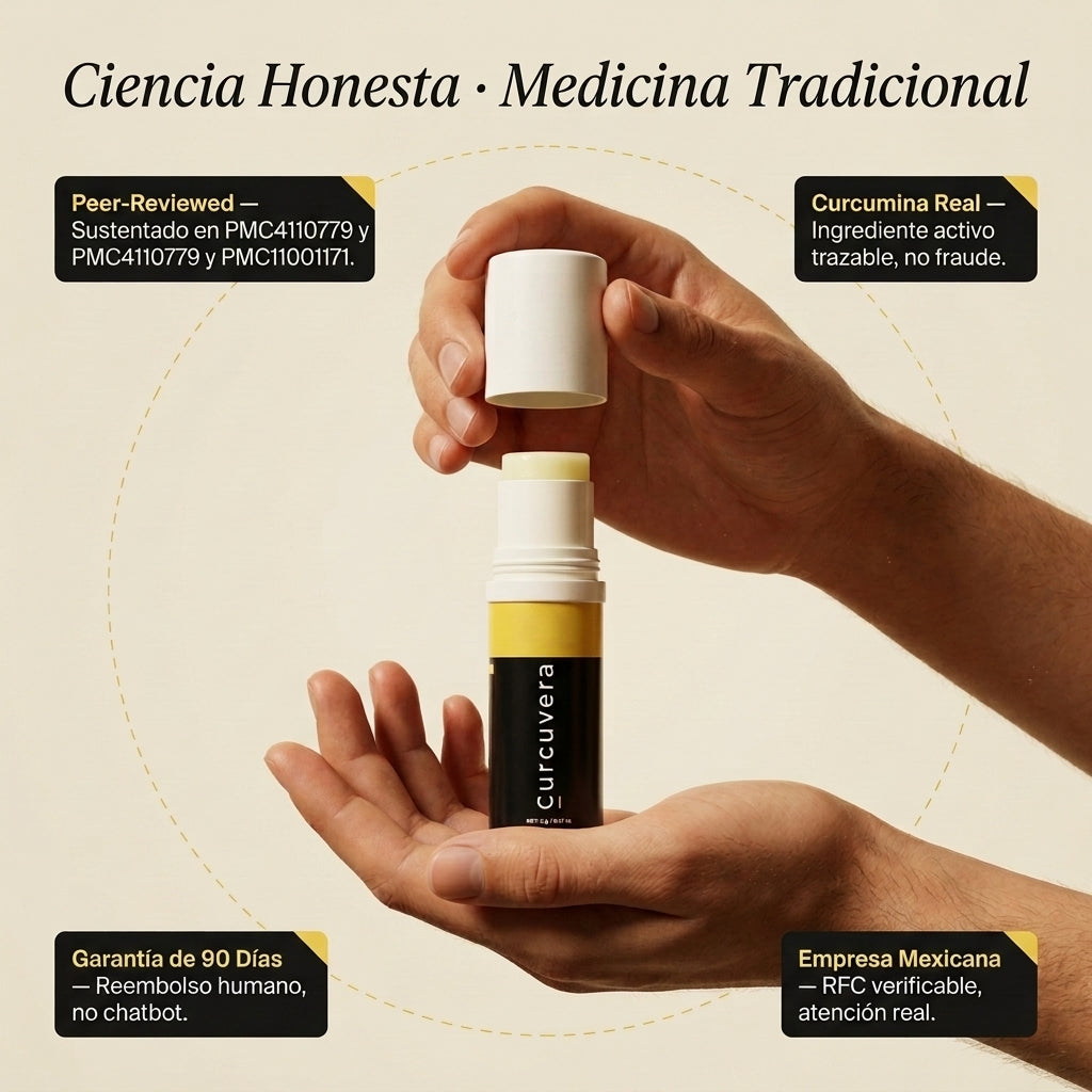 Curcuvera — Bálsamo de Cúrcuma para Contorno de Ojos