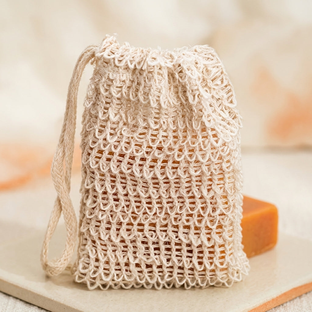 Bolsa Exfoliante de Fibra Natural
