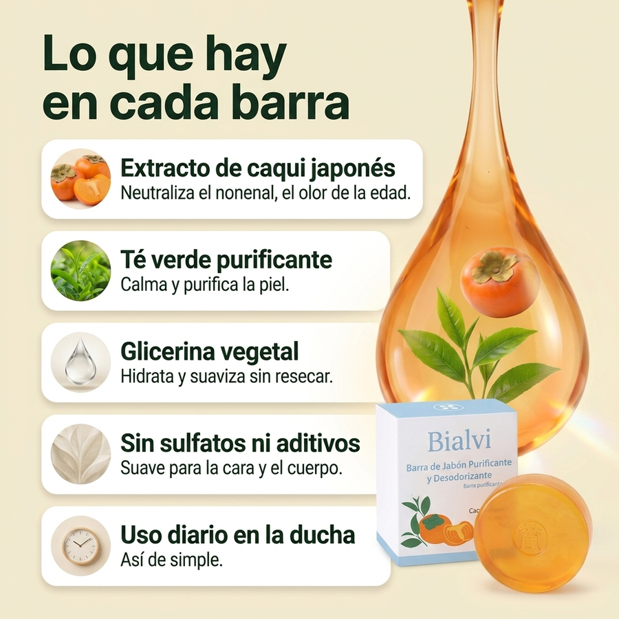 Lo que hay en cada barra — ingredientes Bialvi