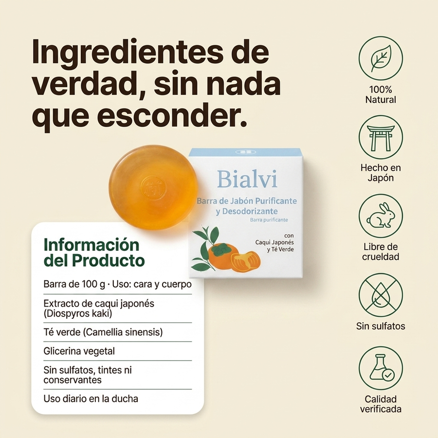 Ingredientes de verdad — información del producto