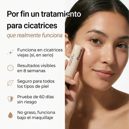 Pluune - Sistema clínico de recuperación de cicatrices™