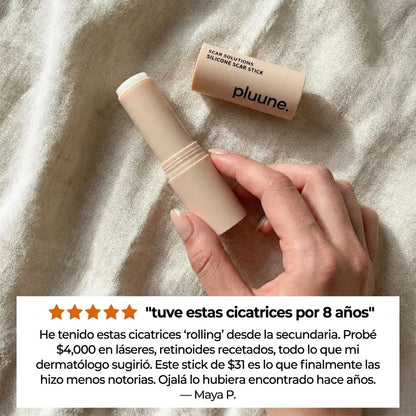Pluune - Sistema clínico de recuperación de cicatrices™