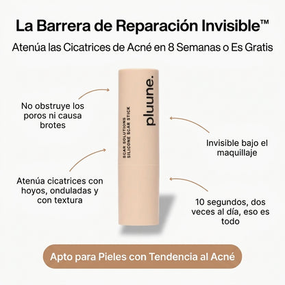 Pluune - Sistema clínico de recuperación de cicatrices™